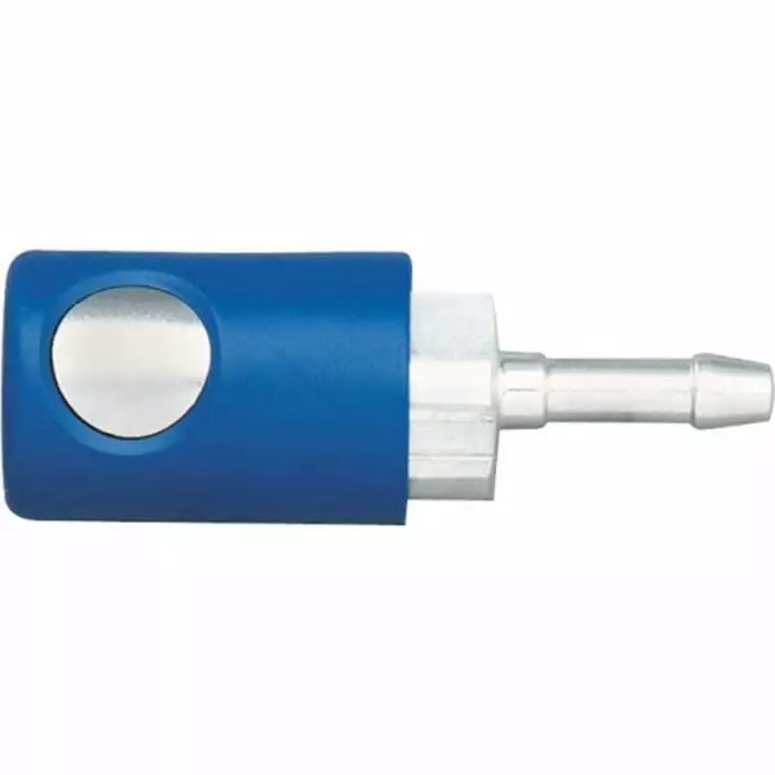 Sam Pneumatic Quick Connect Coupling Zinc Plated Steel Female male 6 mm Tube, PN-2152