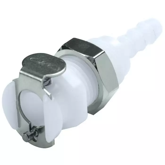 Colder Products Hose Connector Straight Hose Tail Coupling 1/8 inch Inner Dia 8.3 bar, PMC16-02