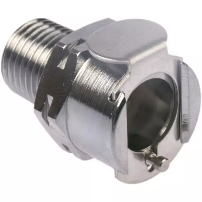 Colder Products Hose Connector Straight Threaded Coupling BSPT 1/4 inch 17.3 bar, LCD10004BSPT