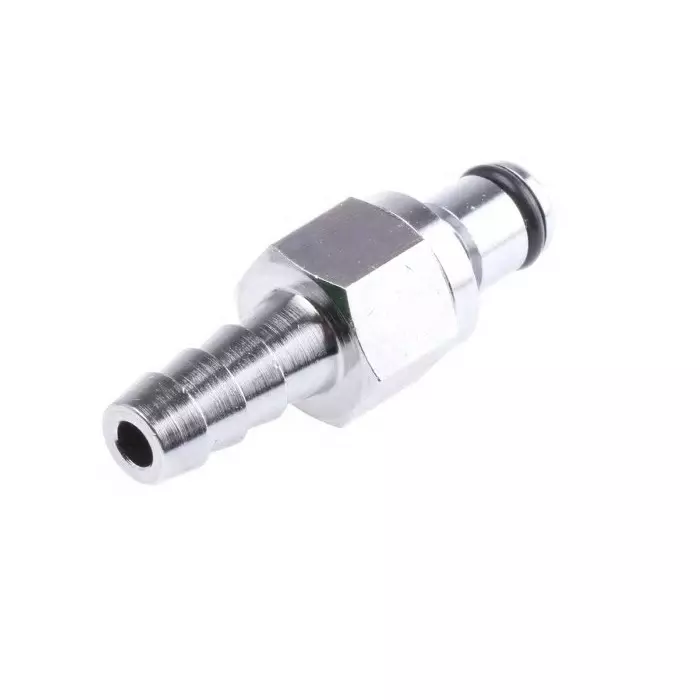 Colder Products Hose Connector Straight Hose Tail Coupling 1/4 inch Inner Dia 17.3 bar, MCD2204