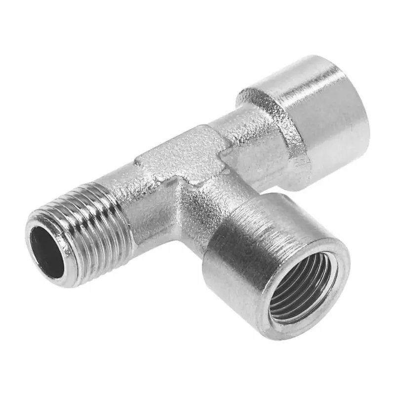Festo T Fitting NPFC G 1/2 Connector A Threaded, NPFC-T-2G12-R12-FMF (Pack of 10 Pcs)