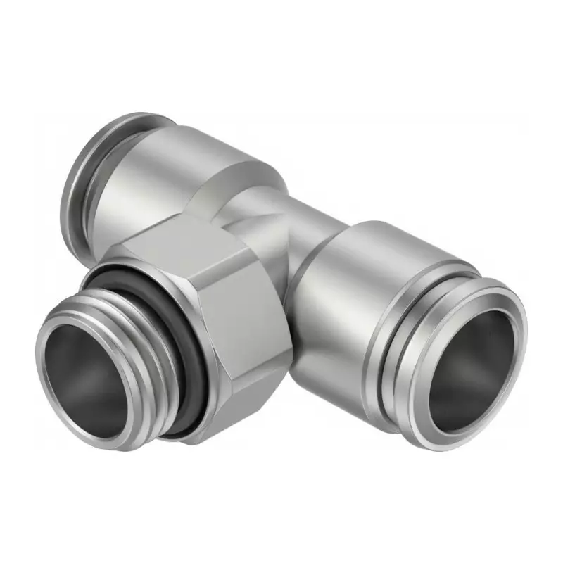 Festo Push-in Fitting NPQR G 1/2 Male Connector A Threaded-to-Tube, NPQR-T-G12-Q16