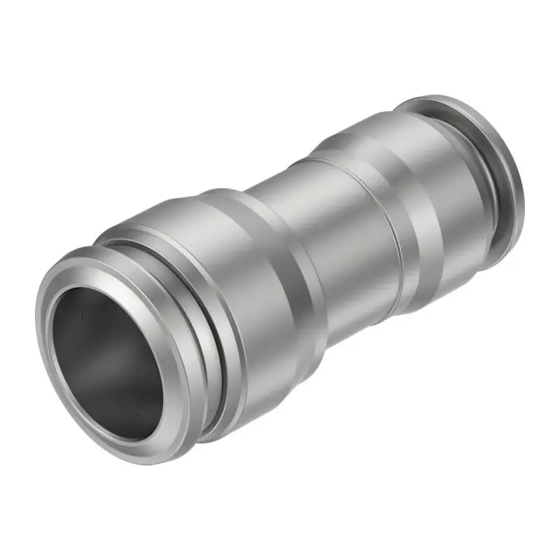 Festo Straight Fitting NPQR Push In 16 mm Connector A Tube-to-Tube, NPQR-D-Q16-Q12