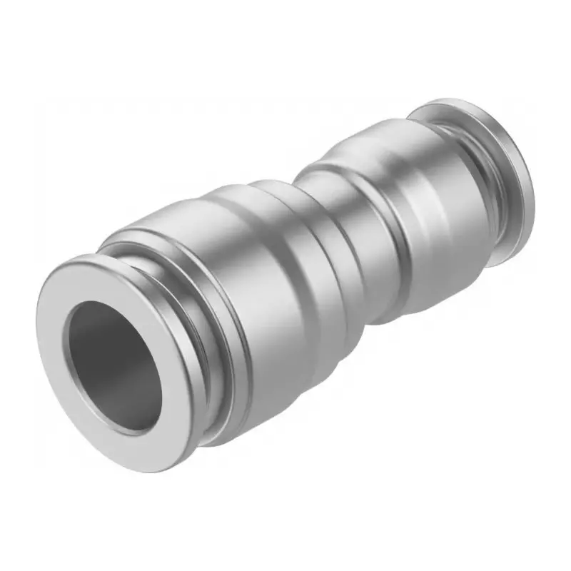 Festo Straight Tube-to-Tube Adaptor NPQR 10 mm Connector A Tube-to-Tube, NPQR-D-Q10-Q8