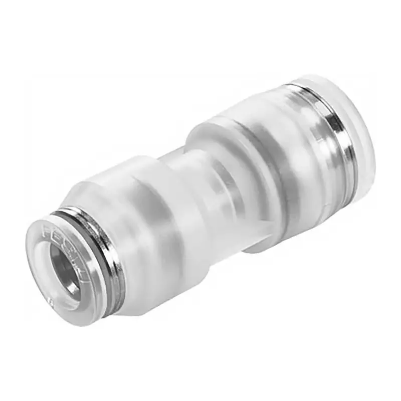 Festo Reducer Nipple NPQP Push In 6 mm Connector A Tube-to-Tube, NPQP-D-Q6-Q4-FD-P10 (Bag of 10 Pcs)
