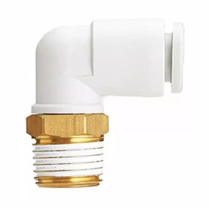 SMC KQ2 Series Straight Fitting, 10 mm to 10 mm, Threaded-to-Tube Connection Style, KQ2L08-01NP
