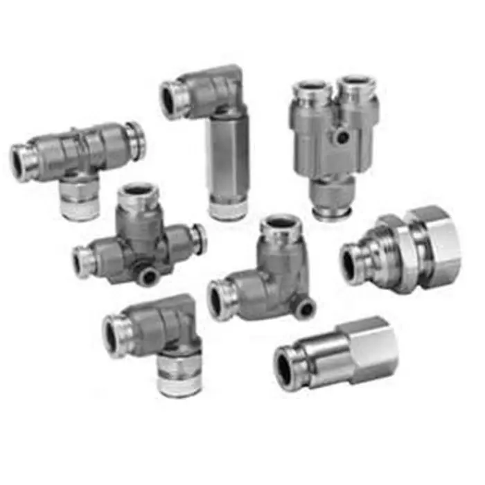 SMC KQB2H Series Male Connector, 6 mm, Threaded-to-Tube Connection Style, KQB2H06-G01-F