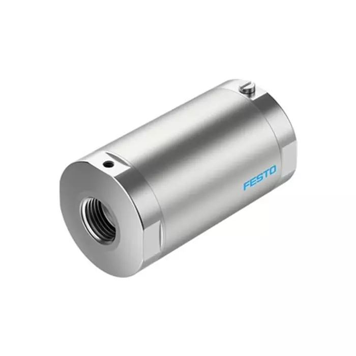 Festo VZQA-C-M22C Series Threaded Pinch Valve, NPT 1/2 Inlet Port x NPT 1/2 Female Outlet Port, VZQA-C-M22C-15-TT-V2V4S1-2