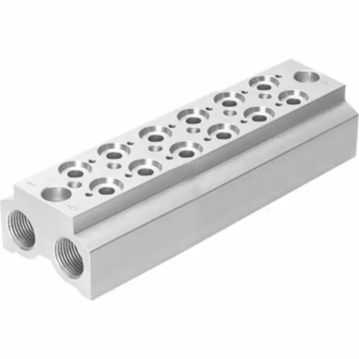 Festo CPE10 Pneumatic Manifold Fitting NPT 1/4 NPT 1/4, CPE10-3/2-PRS-1/4-6-NPT