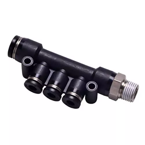Airtac PKD Series Male Reducer Triple Branch 6 mm Dia. PKD 6-401 D
