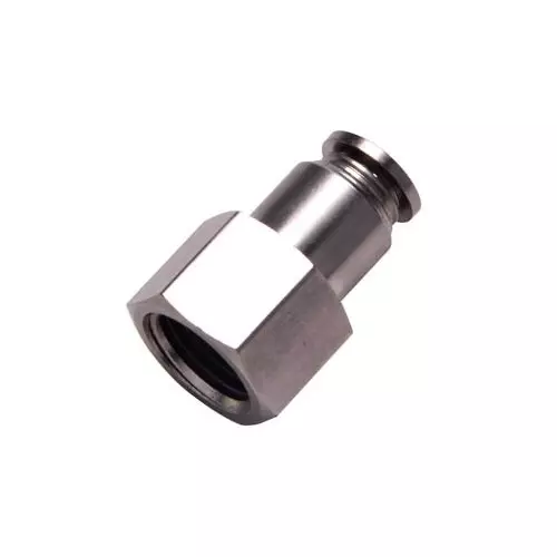 Airtac BPCF Series Metal Female Connector 10 mm x 3/8 inch, BPCF1003