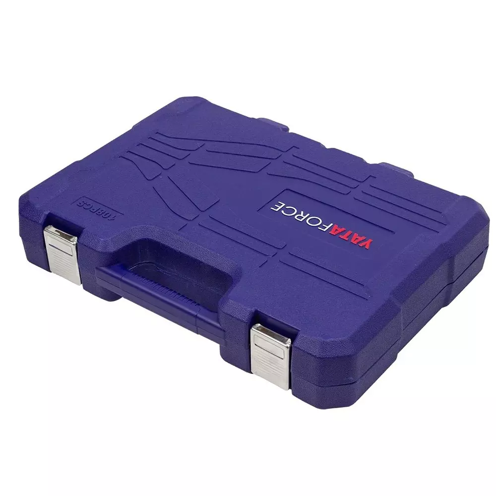 yataforce-108-pcs-socket-kit-with-ratchet-wrenches-chrome-vanadium-steel-12-14-inch-127-635-mm-size-silver-for-home-garage-auto-repairs-use