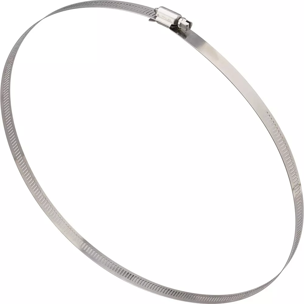 MonotaRO All Stainless Steel Worm Gear Hose Clamp SUS304, 51293359