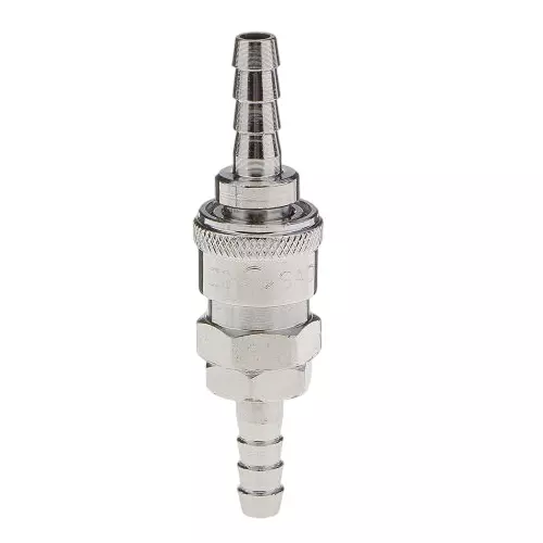 INTECO J Series Nitto Type QRC Socket Hose Two Touch 9.5 mm (3/8 Inch), JSH30 (Pack of 100)