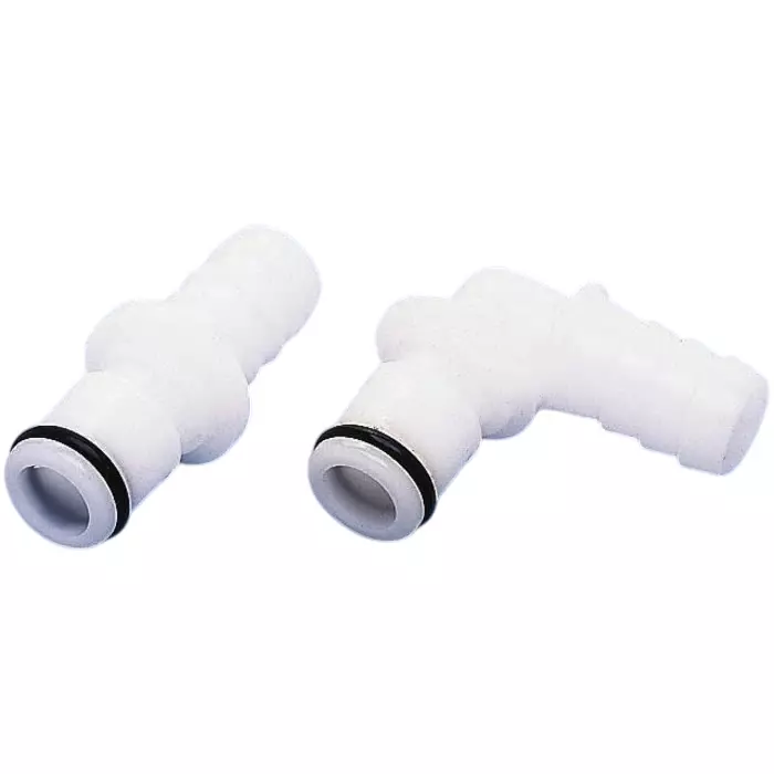 Colder Products Hose Connector Elbow Hose Tail Coupling 3/8 inch Inner Dia 8.3 bar, APC23006 (Pack of 5)