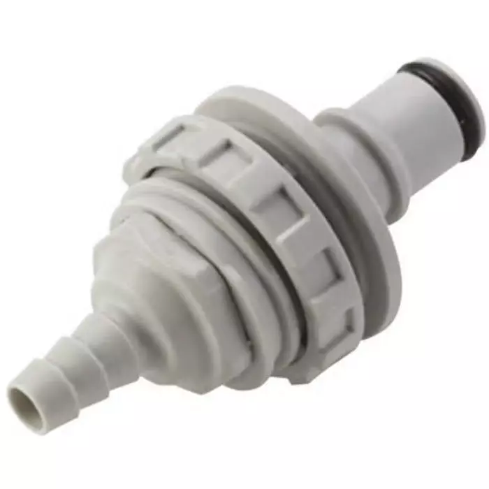 Colder Products Hose Connector Straight Hose Tail Coupling 1/4 inch Inner Dia 8.3 bar, NS4D42004