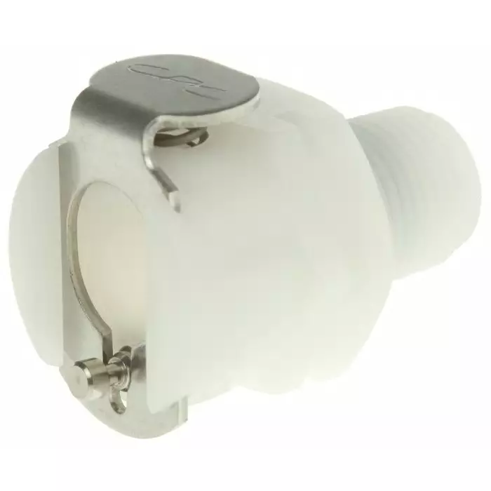 Colder Products Hose Connector Straight Threaded Coupling BSPT 1/8 inch 8.3 bar, PMCD1002BSPT