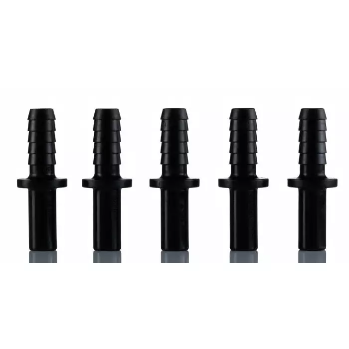 John Guest PM Series Reducer Nipple Push In 10 mm to Push In 8 mm Tube-to-Tube Connection Style, PM251008E (Pack of 5)