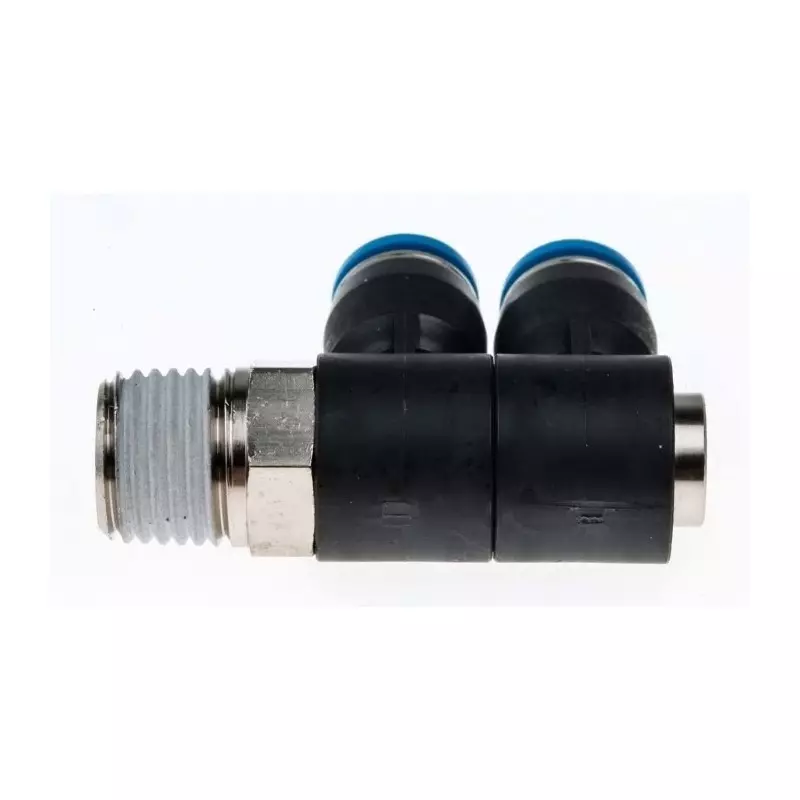 Festo Multi-Connector Fitting QSLV Connector A Threaded-to-Tube, QSLV2-1/4-6