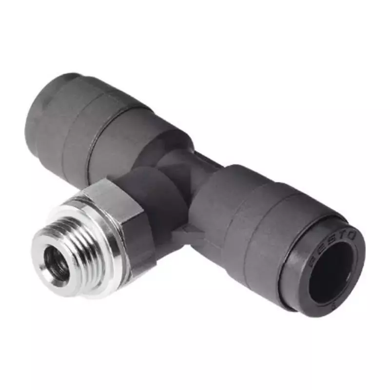Festo Push-in Fitting QST-V0 G 3/8 Male Connector A Threaded, QST-V0-G3/8-12