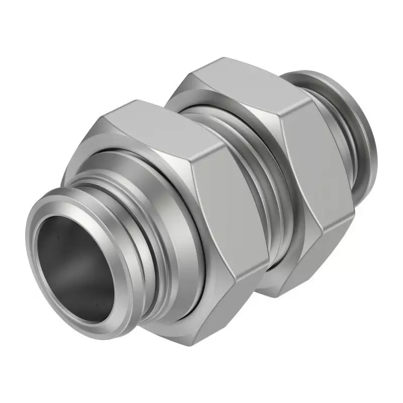 Festo Push-in Fitting NPQR Push In 16 mm Connector A Tube-to-Tube, NPQR-H-Q16-E