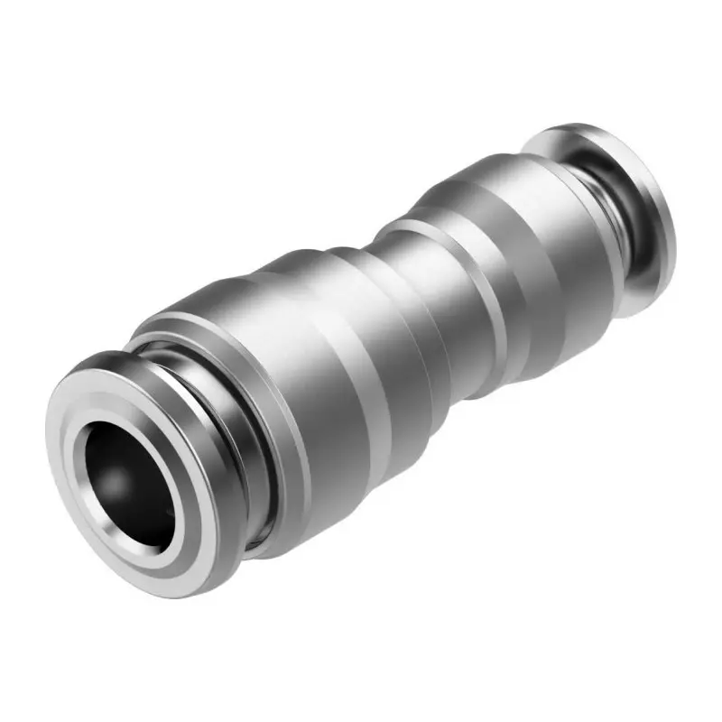 Festo Straight Fitting NPQR Push In 6 mm Connector A Tube-to-Tube, NPQR-D-Q6-Q4