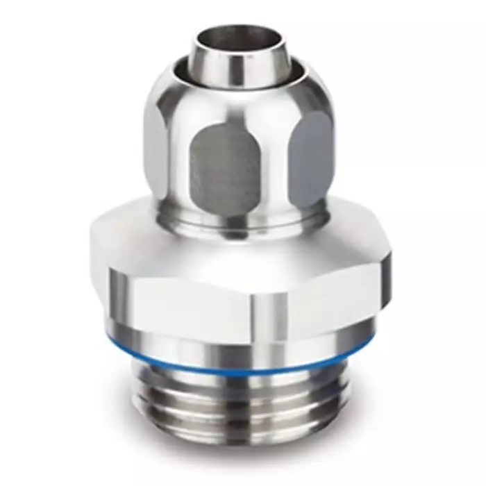 SMC KFG2 Series Male Connector, 8 mm to R 1/4 Male, Threaded-to-Tube Connection Style, KFG2H0806-G02-C