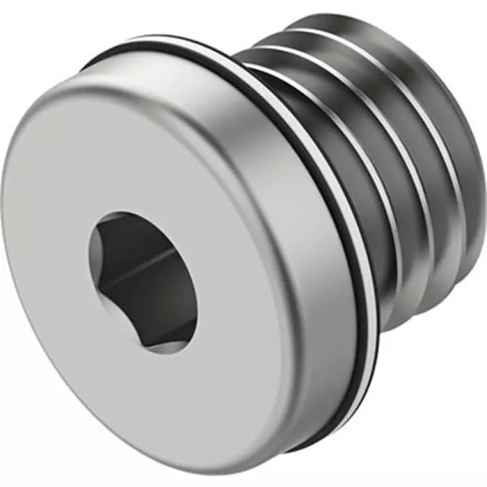 Festo M7 Male Steel Blanking Plug, B-M7-F1A