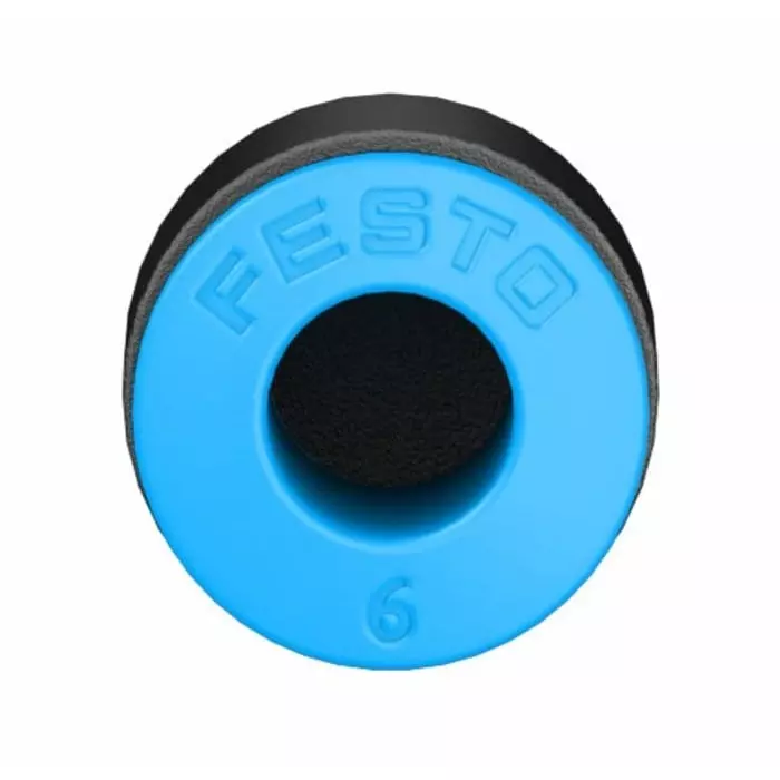 Festo PBT Tubing Cap for 6 mm, QSC-6 (Bag 10 Piece)