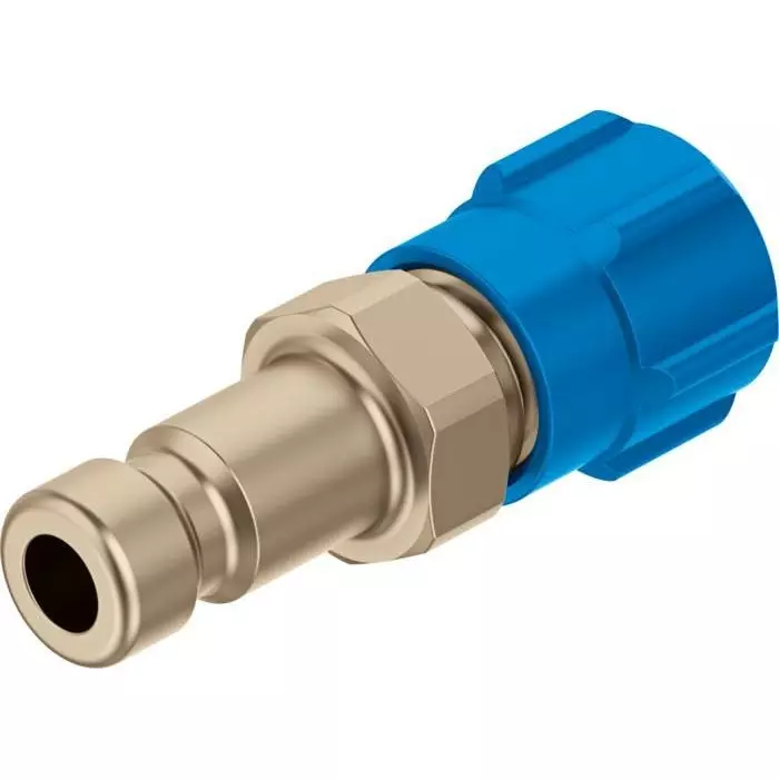 Festo Brass Pneumatic Quick Connect Coupling, KS2-CK-3