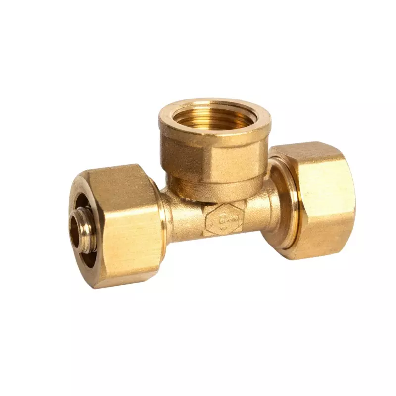 Quickpex Female Tee Brass ASTMF 1281-2005 Standard