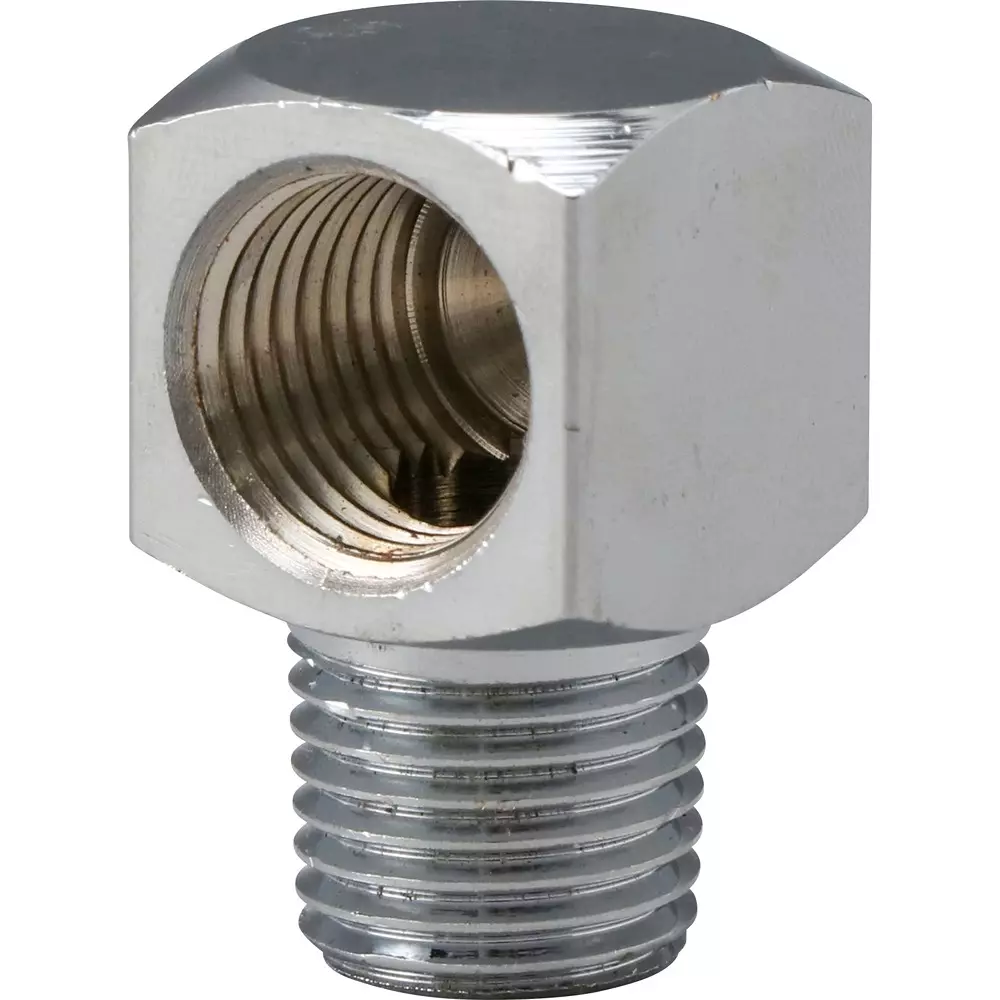 MonotaRO Elbow Square Brass 1 Mpa R/Rc Type Thread, 27920245