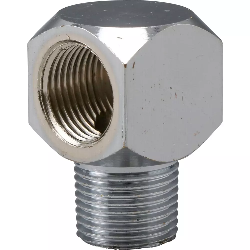 MonotaRO Elbow Square Brass 1 Mpa R/Rc Type Thread, 27920254