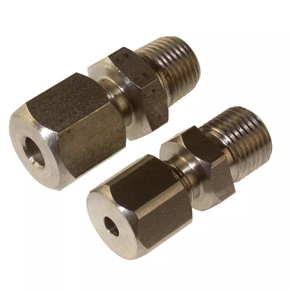 RS PRO Compression Fitting Stainless Steel, 2623237 (Pack of 5)