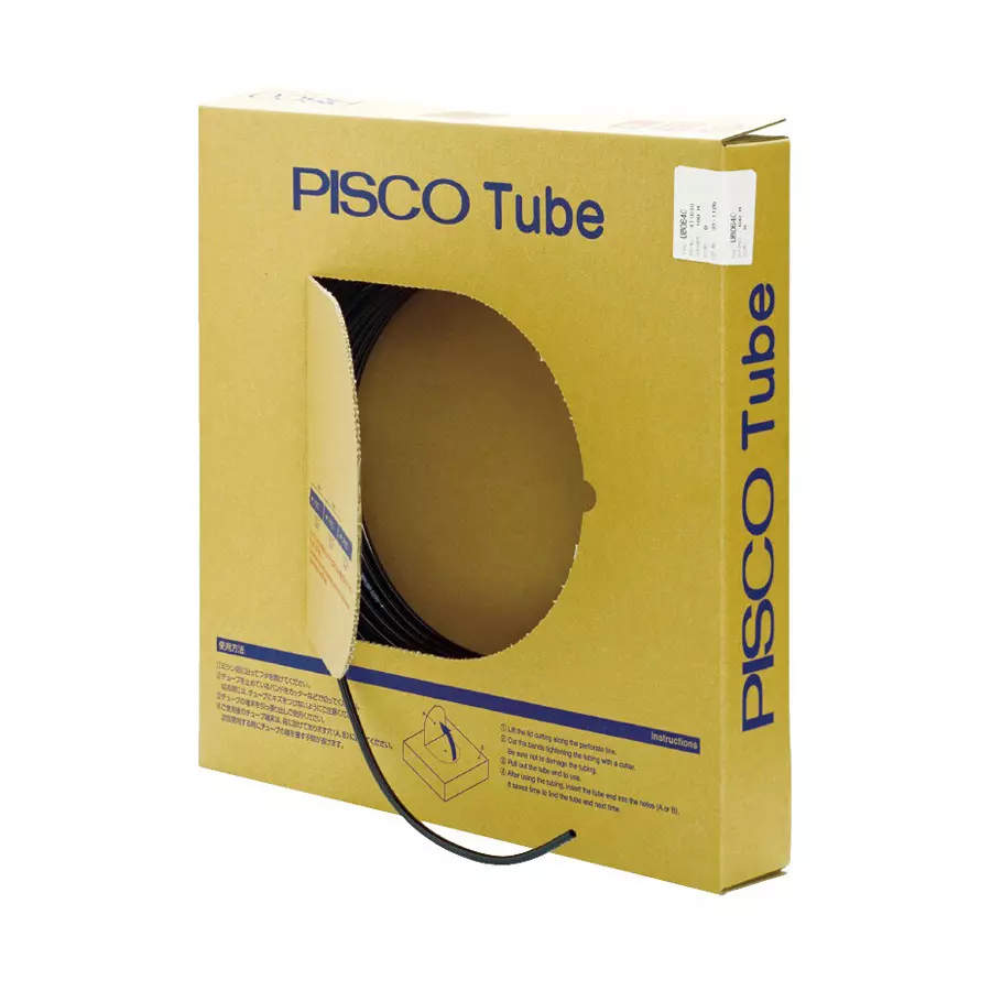 PISCO Polyurethane Tubing Transparent 100 m, UB0640-100-C (Roll of 100 Metre)
