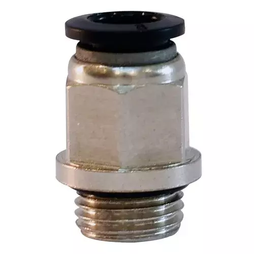 CONACT Straight Connector APCG Series 6.35 mm (1/4 inch) Thread 10 mm Tube OD