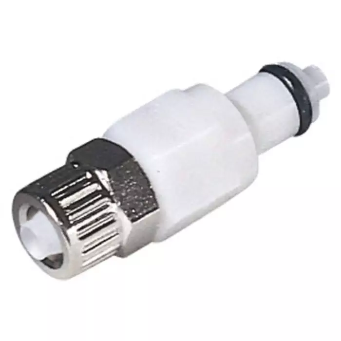Colder Products Hose Connector Straight Threaded Coupling PTF 1/4 inch 4.3 mm Inner Dia 8.3 bar, PMCD20-04