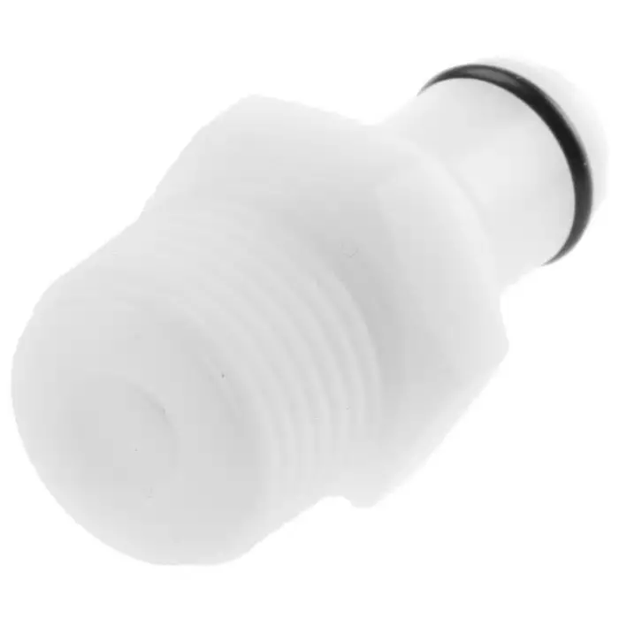 Colder Products Hose Connector Straight Threaded Coupling NPT 3/8 inch 8.3 bar, PLCD24006
