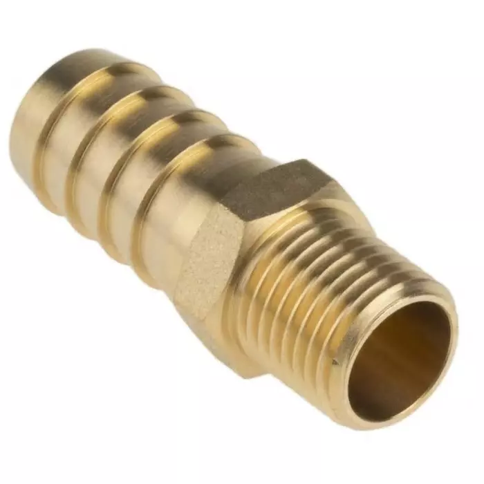 RS PRO Hose Connector Hose Tail Adaptor G 1/4 inch 1/2 inch Inner Dia (Pack of 2)