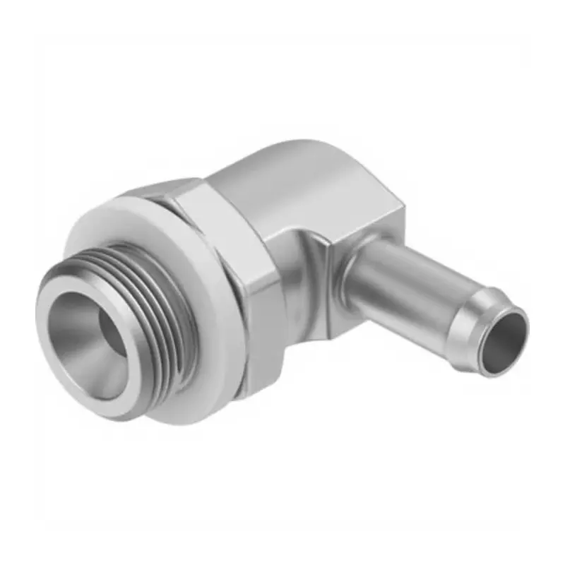 Festo Elbow Fitting LCN M3 Male Connector A, LCN-M3-PK-2-B (Bag of 10 Pcs)