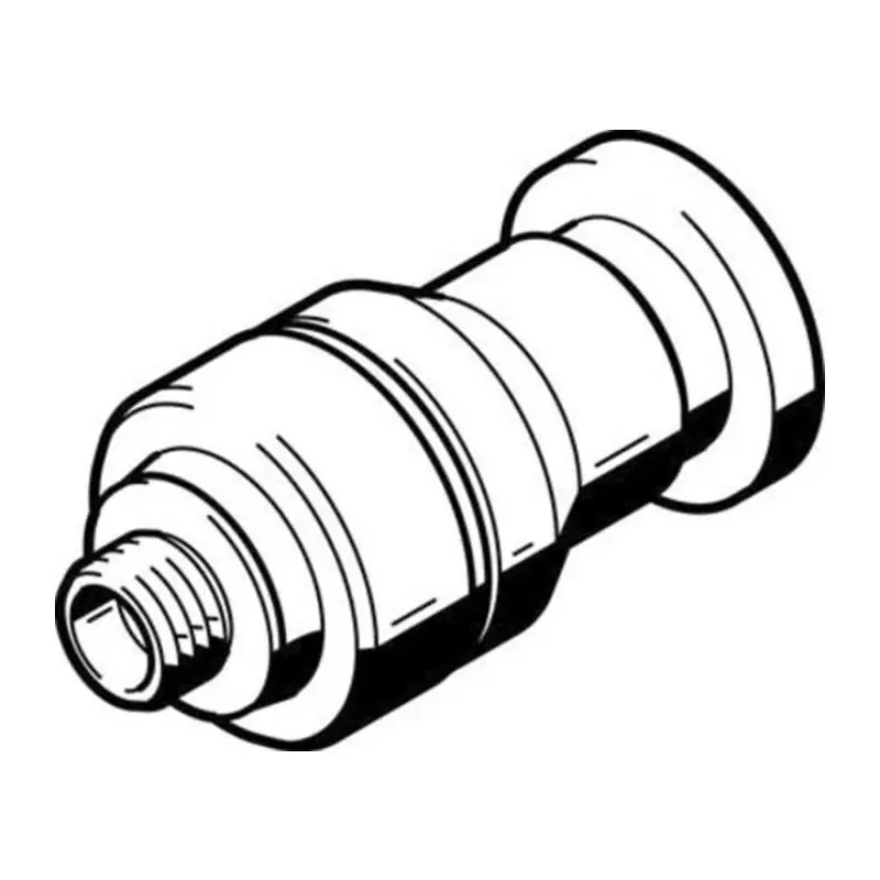 Festo Elbow Threaded Adaptor CRQSL M5 Male Connector A Threaded, CRQS-M5-6-I