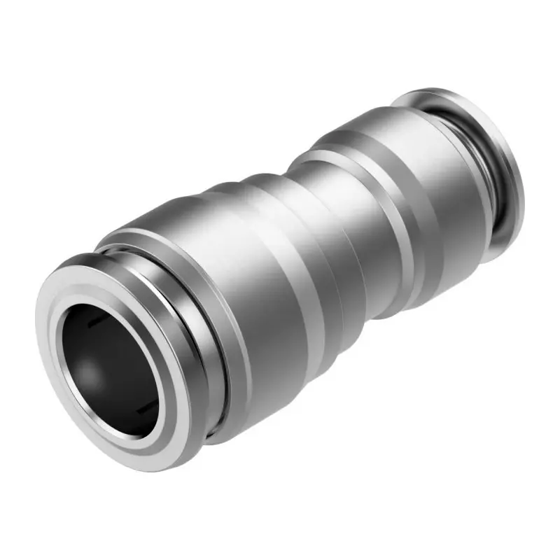 Festo Straight Fitting NPQR Tube 12 Connector A Tube-to-Tube, NPQR-D-Q12-Q10