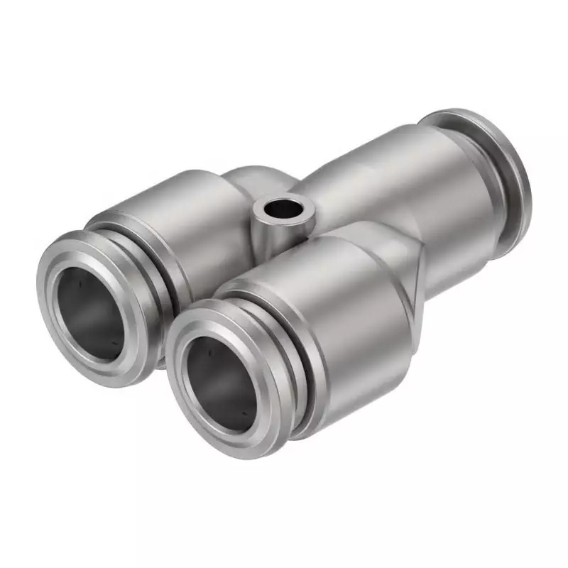 Festo Push-in Fitting NPQR Push In 8 mm Connector A Tube-to-Tube, NPQR-Y-Q8-E