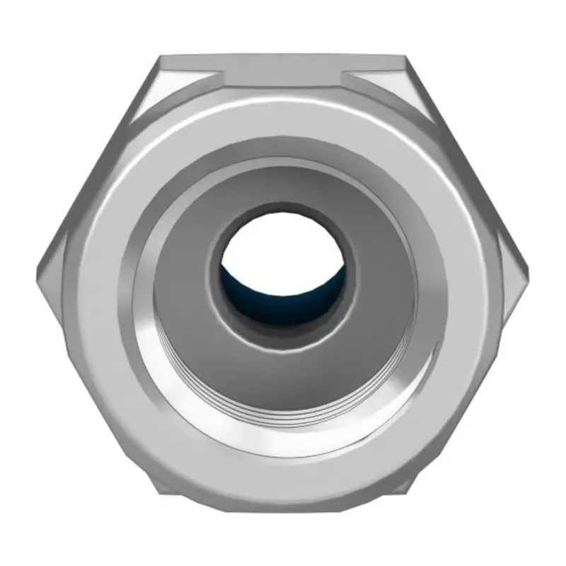 Festo Straight Threaded Adaptor QSF G 1/4 Female Connector A Threaded-to-Tube, QSF-1/4-6-B-100 (Pack of 100 Pcs)