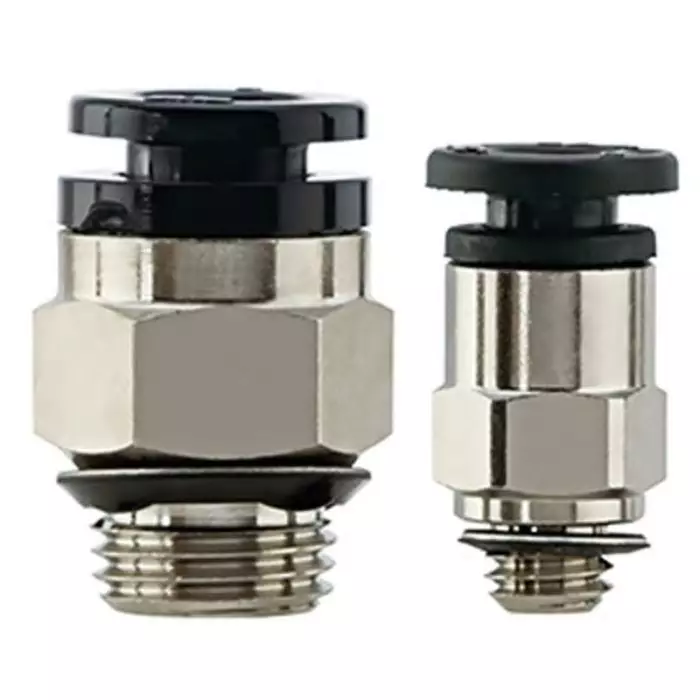 SMC H Series Male Connector, 4 mm to 1/8 in Male, Threaded Connection Style, KAH04-U01