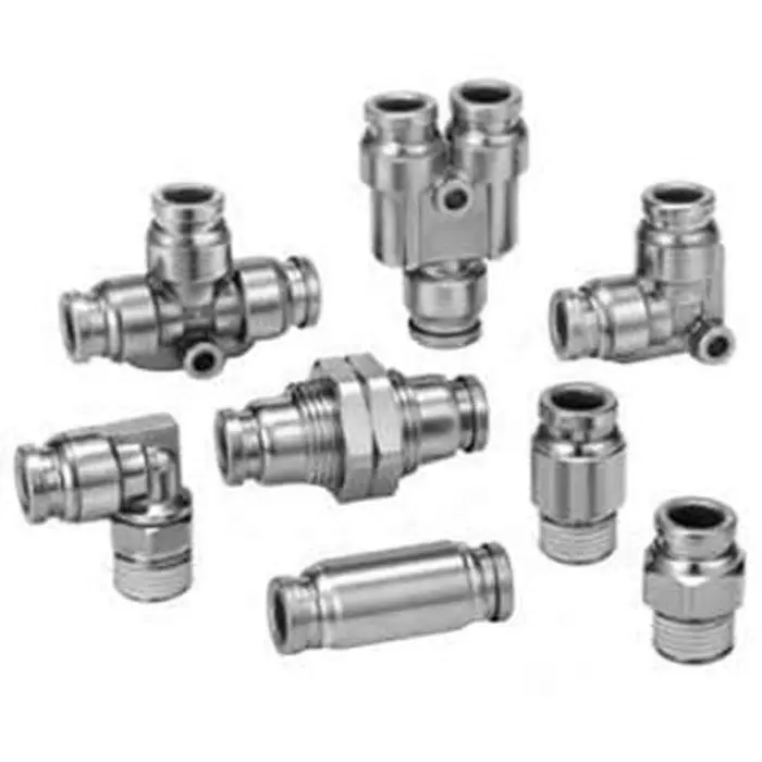 SMC KQG2H Series Male Connector, 12 mm, Threaded-to-Tube Connection Style, KQG2H12-02-F