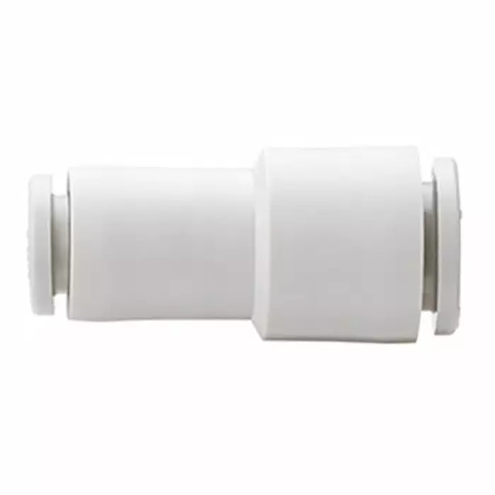 SMC KQ2 Series Straight Fitting, 1/4 in to Push In 3/8 inch, Threaded-to-Tube Connection Style, KQ2H07-11A