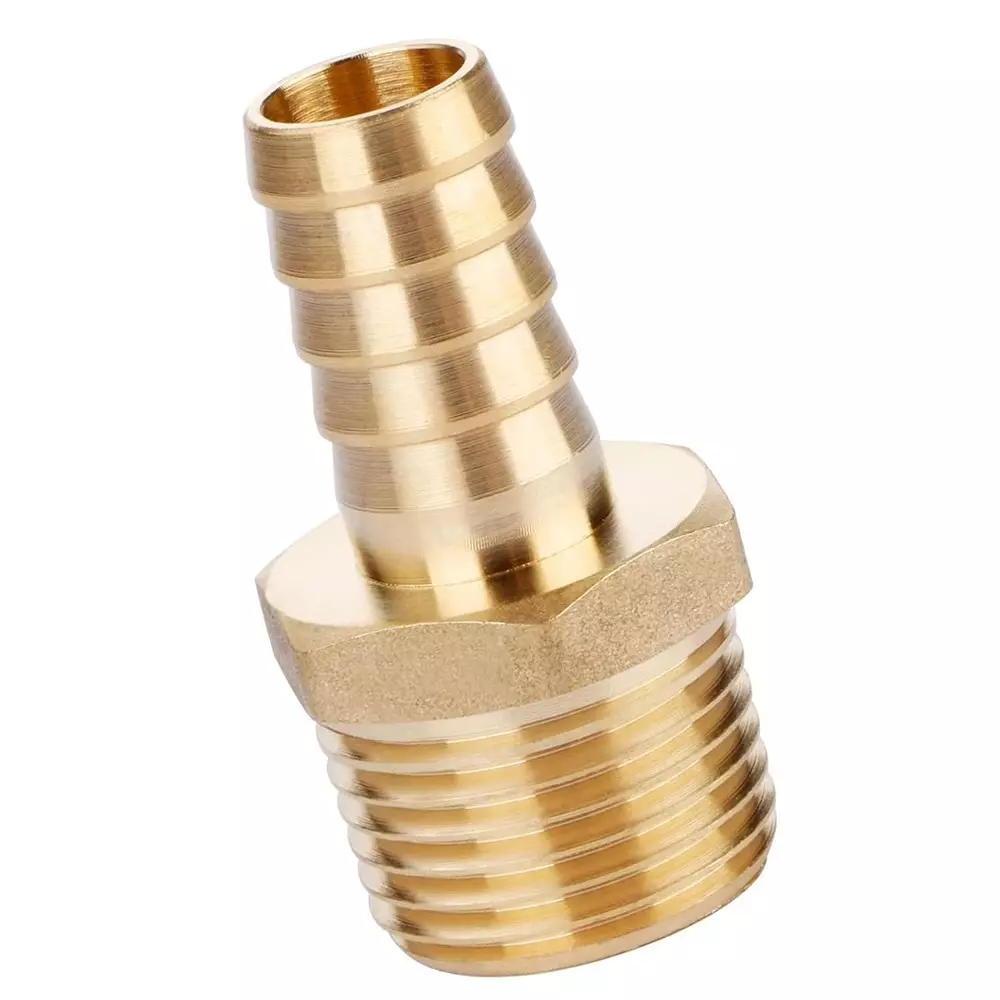 rtqd-brass-hose-nipple-in-golden-color-size-1-x-34-inch-254-x-1905-mm-for-pneumatic-systems