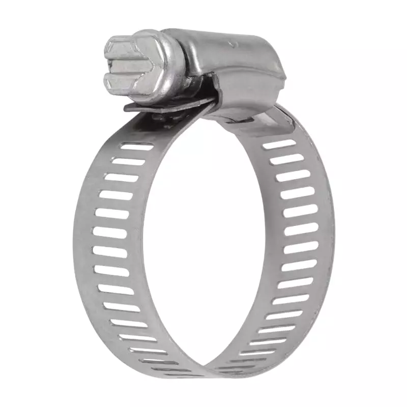 Generic Hose Clamps 6-12 mm Worm Drive Stainless Steel Silver (Pack of 20)