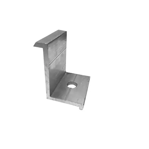 GENERIC Z Clamp Stainless Steel 30 mm Height Silver Easy to Fit SS 202 Grade for Industrial Use, SS-CLAMP-006